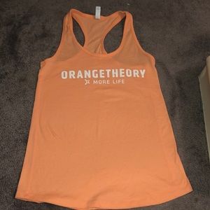 OrangeTheory bright orange tank